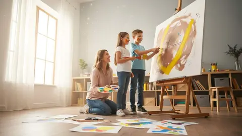 Nen i mare aprenent a celebrar els errors com a oportunitats per cr&eacute;ixer i superar la por a equivocar-se