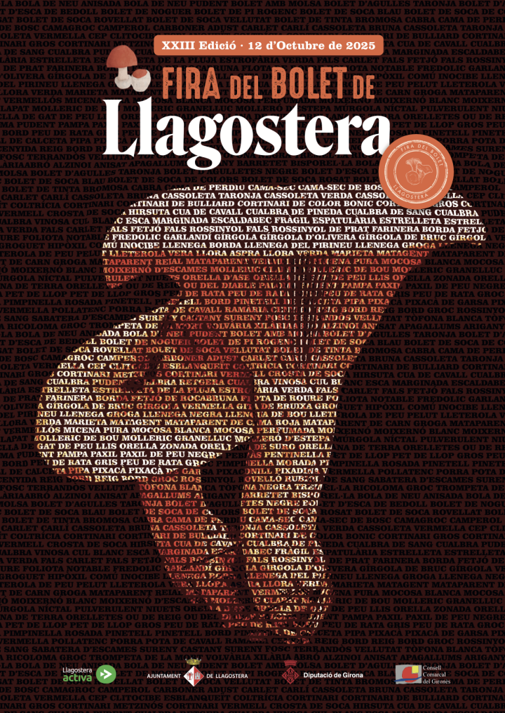 Fira del Bolet de Llagostera. Imatge llagostera.cat