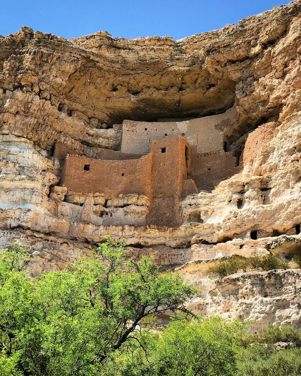 Casas en la roca, restos arqueológicos de viviendas de los indios Gardens en Sedona, Arizona.