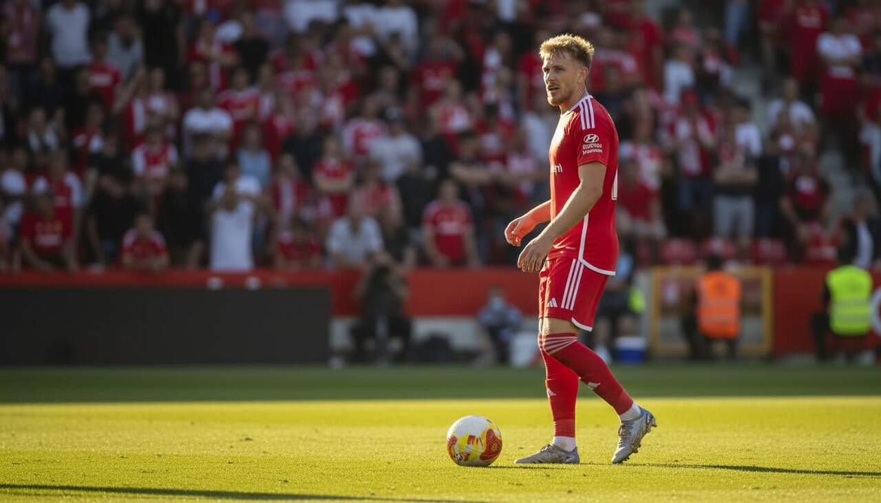Sergio Santos: el lateral indiscutible que no ha marxat del Nàstic