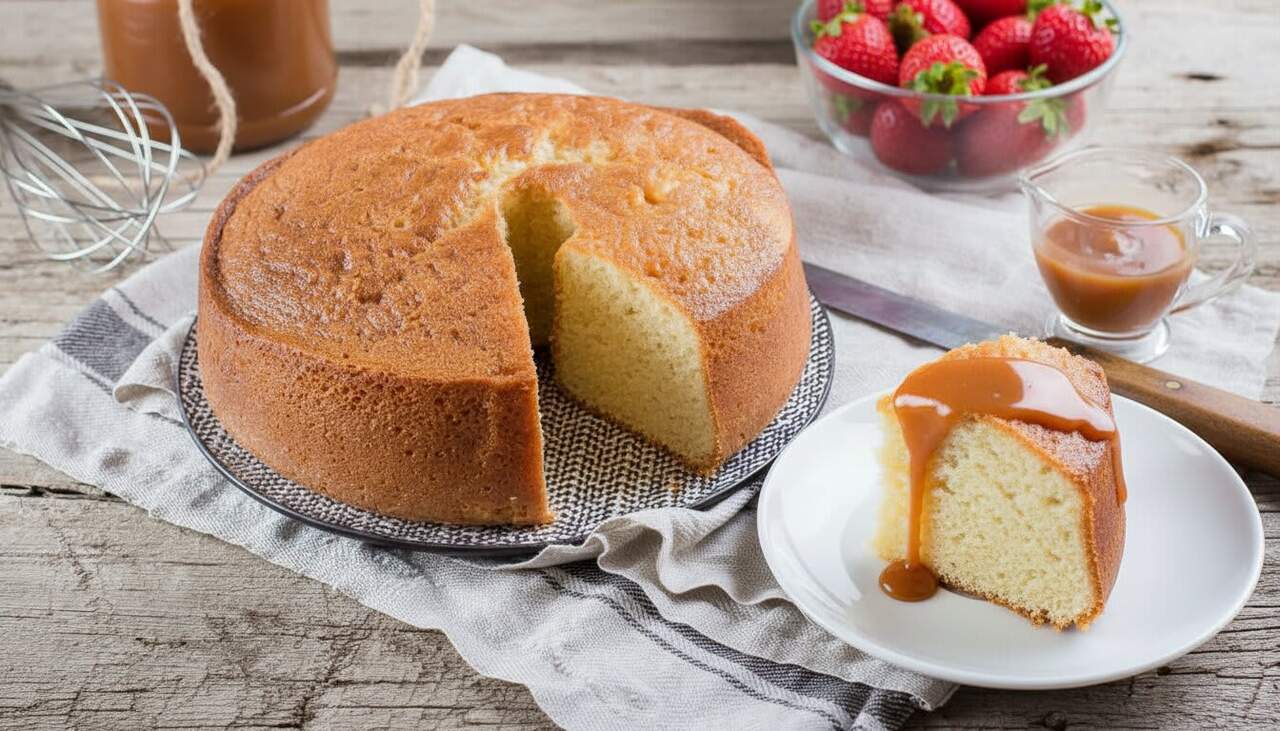 How to make 6-cup sponge cake: easy, soft, and quick for everyone