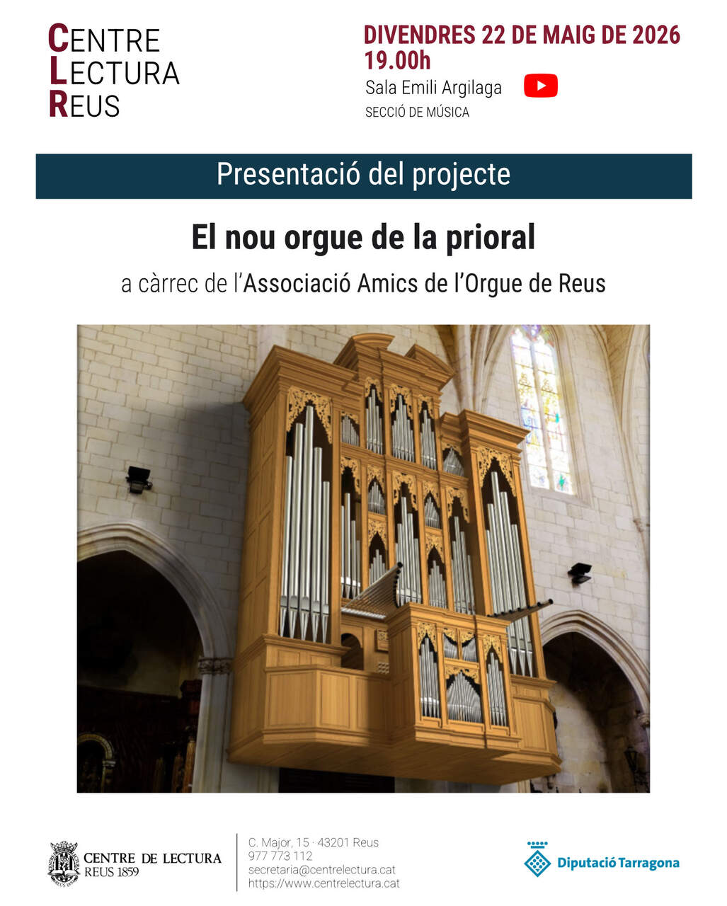 20260522-El nou orgue de la prioral